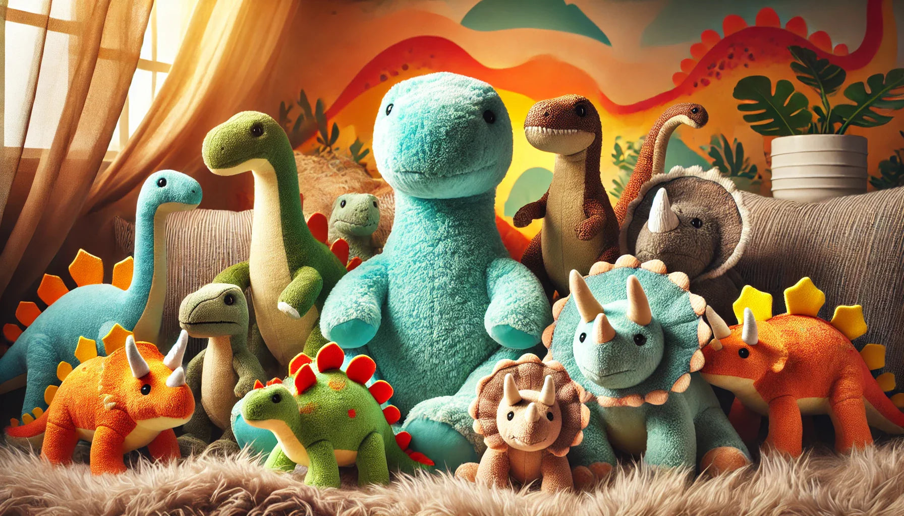 Stuffed Dinosaurs 🦖