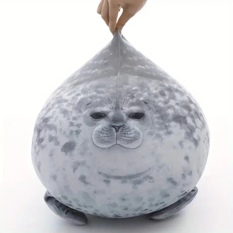 Fluffy Seal Plush