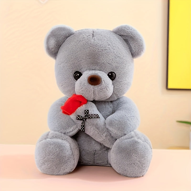 Teddy Bear With Rose