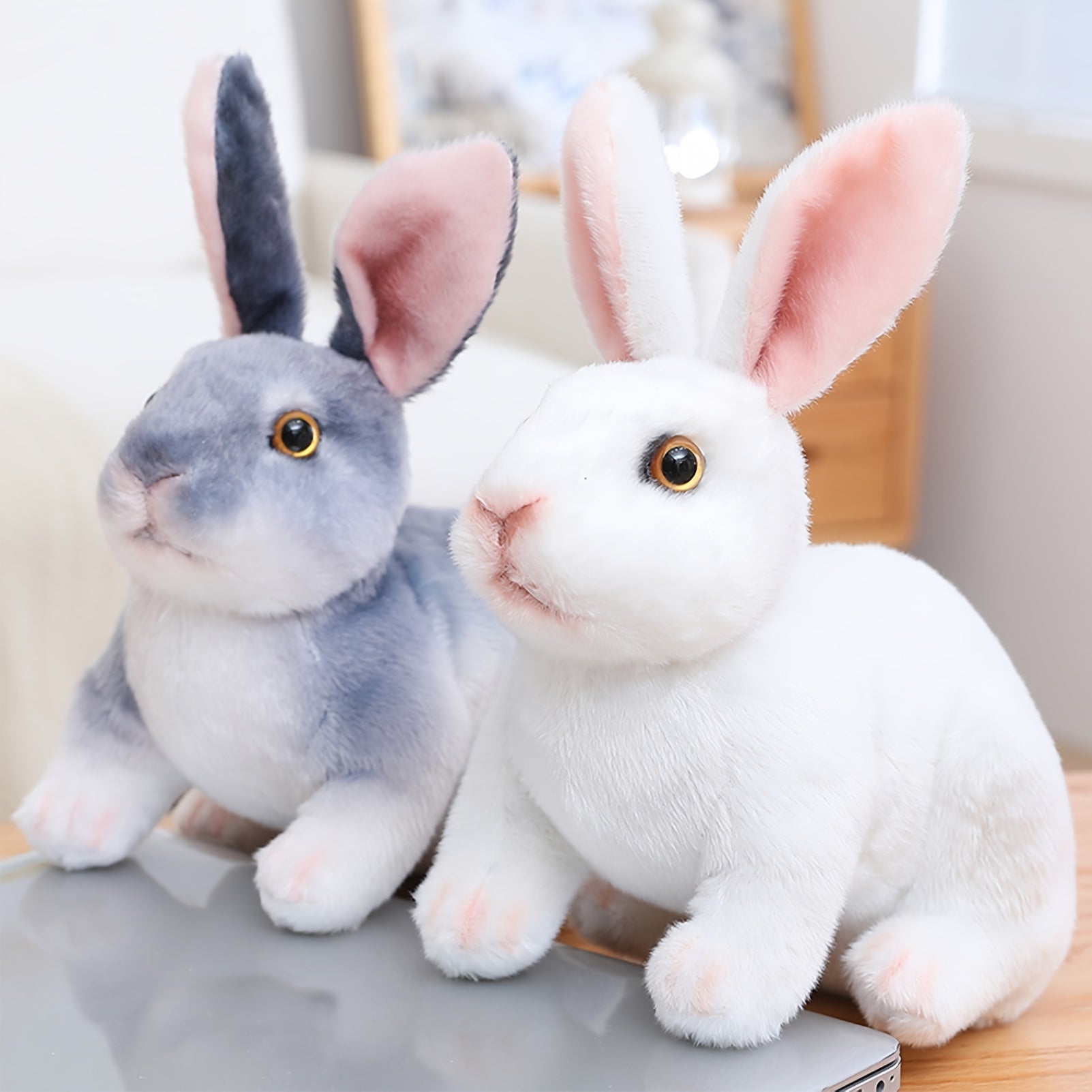 Realistic Rabbit Plush